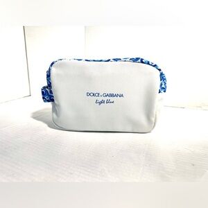 Dolce & Gabbana LIGHT BLUE Summer Vibes Ltd Edition Toiletry Bag / Cosmetic NEW
